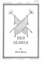 Deo Gloria SATB choral sheet music cover